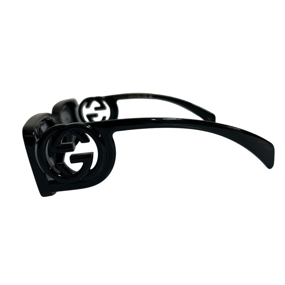 Gucci Rectangular Sunglasses Black - image 4